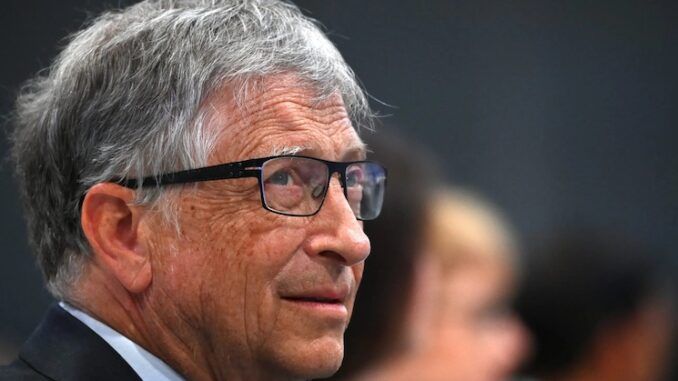 Bill Gates admits climate change narrative is a hoax