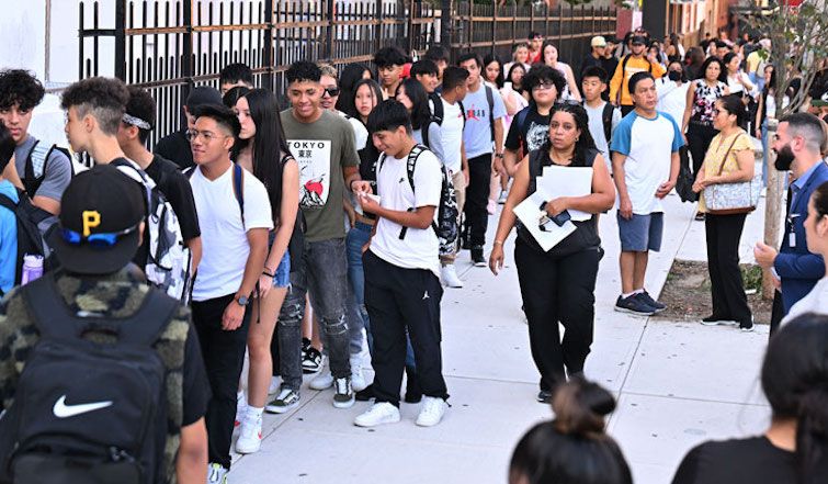 White kids are now being expelled from NYC schools to make room for illegal aliens