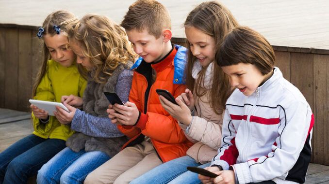 smartphones children