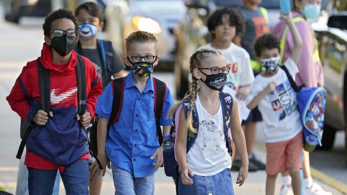 school kids face masks