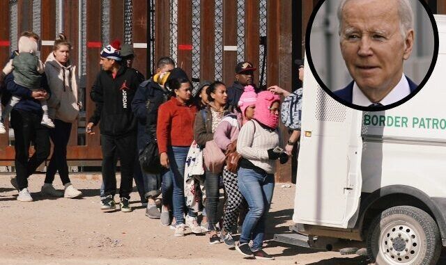 Biden and illegal migrants