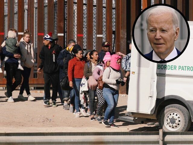 Biden and illegal migrants