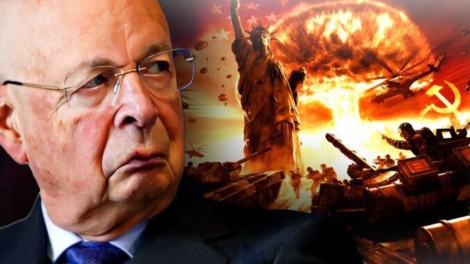 American men and women are set to be imminently drafted to fight for the globalists in World War 3 if Klaus Schwab gets his way, after the World Economic Forum leader was heard boasting that he has signed an executive order compelling the Biden administration to supply American bodies for the front lines.