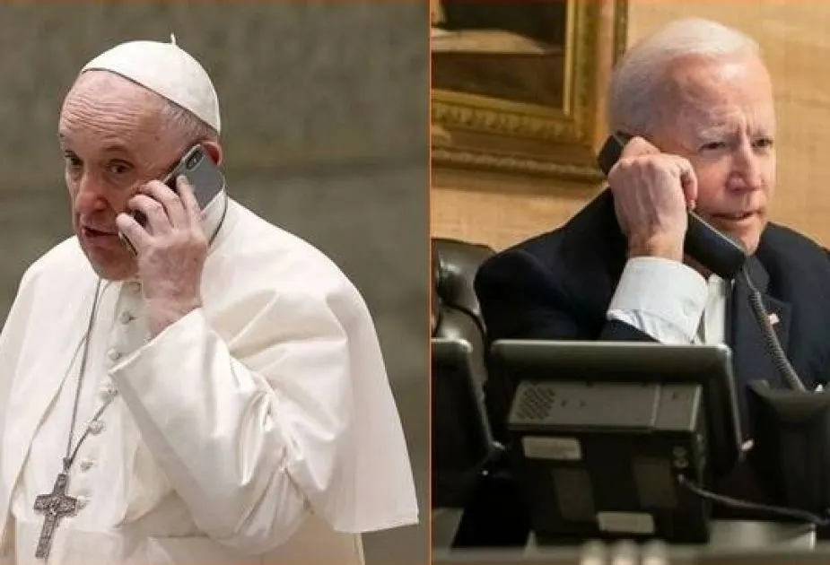 Biden Says : ‘The Pope and I Are On The Same Page’
