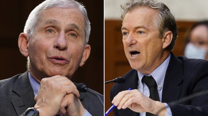 Rand Paul says Dr. Anthony Fauci must serve prison time for committing crimes against humanity
