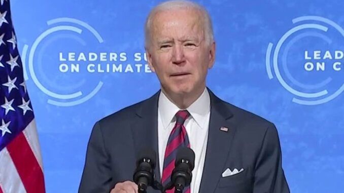 Biden says biggest risk to humanity is climate change