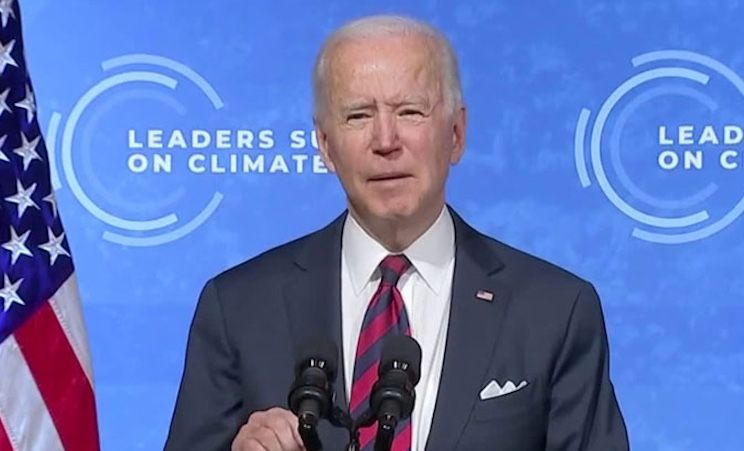 Biden says biggest risk to humanity is climate change