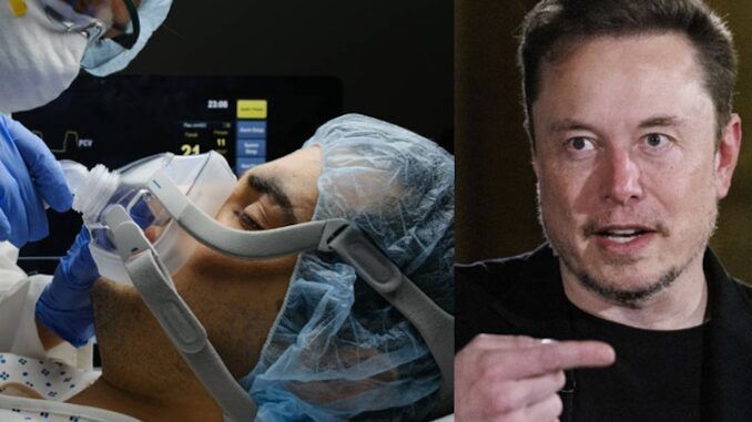 Elon Musk declares ventilators killed millions of people globally