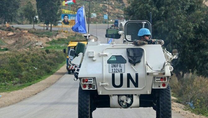 UN peacekeeping patrol
