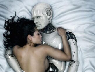 robot and human