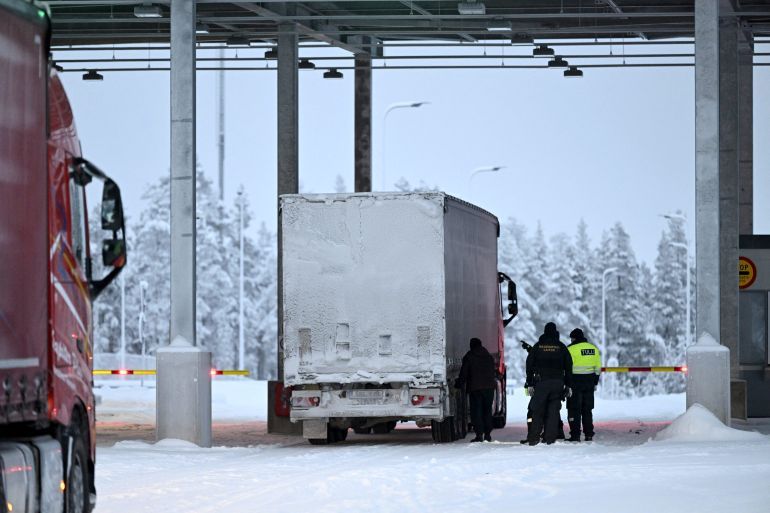 Finland Russian border
