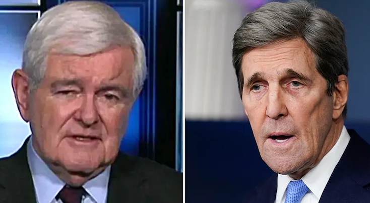 Newt Gingrich warns John Kerry's climate change agenda is a depopulation program