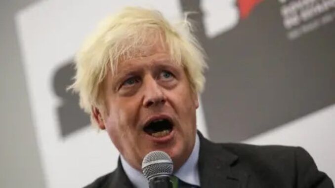 Boris Johnson says globalists are trembling with fear at prospect of Trump presidency