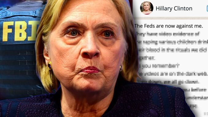 Twice failed presidential candidate Hillary Clinton has been named a "person of interest" in a child sex trafficking investigation according to FBI sources who allege her crimes have been well-known inside the bureau for years.