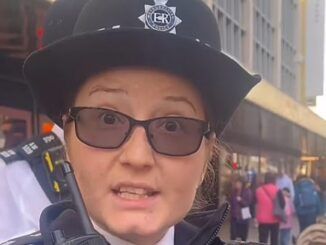British police officer threatens to arrest Christians singing hymns in public