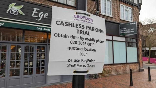 cashless parking