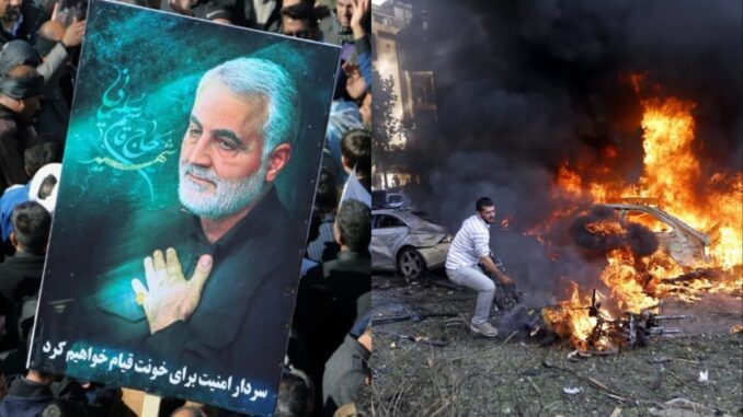 Iran blast Iranian general