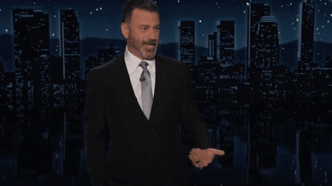 Jimmy Kimmel goes on epic rant explaining to audience that he is not an elite pedophile