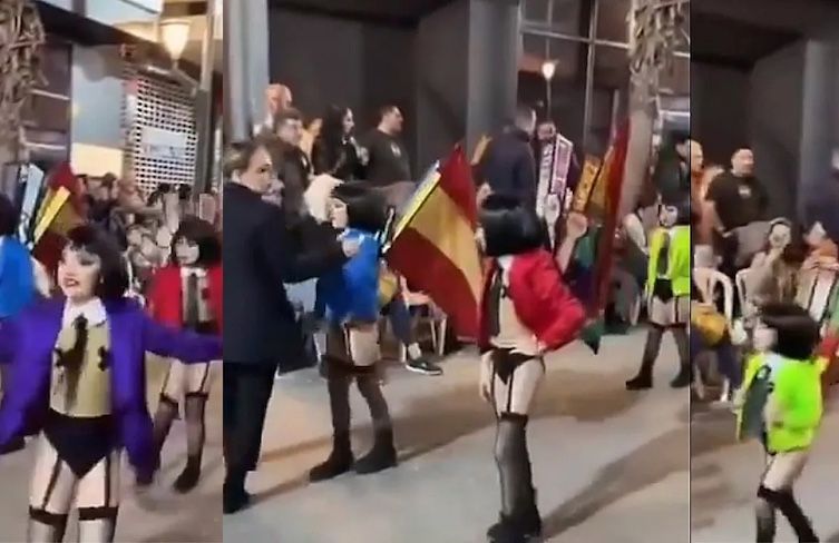 Pedophiles in spain are now openly parading around children during 'pride' marches