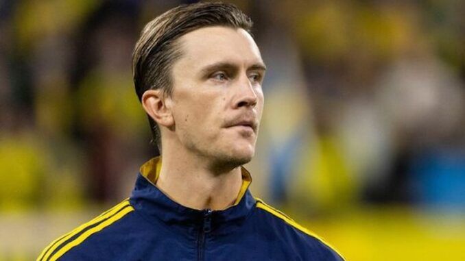 Sweden's top soccer player dying in hospital following COVID shot.