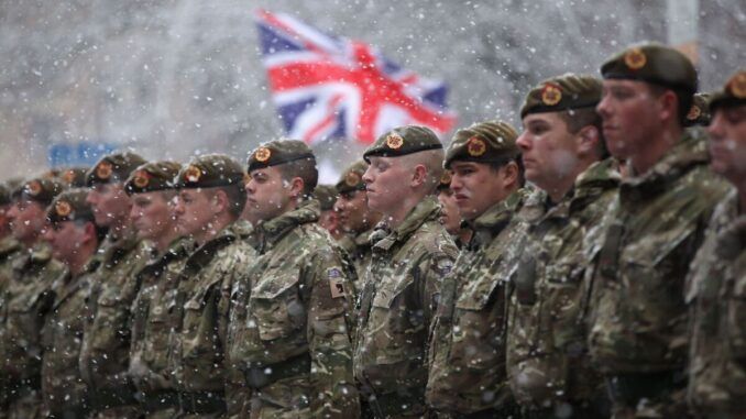 UK army