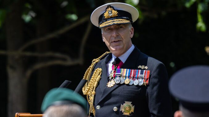 UK Defence chief