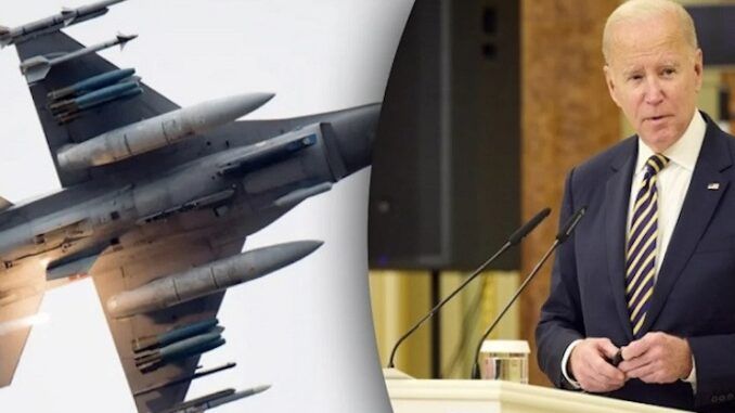 Biden to supply Israel with billions worth of U.S. fighter jets.