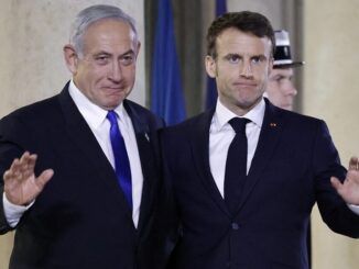 Netanyahu Macron