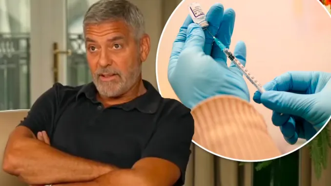 Джордж Клуни заявил, что пришло время подвергнуть принудительному уколу каждого непривитого человека