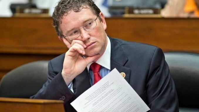 Rep. Thomas Massie warns Congress planning to outlaw criticism of Israel.