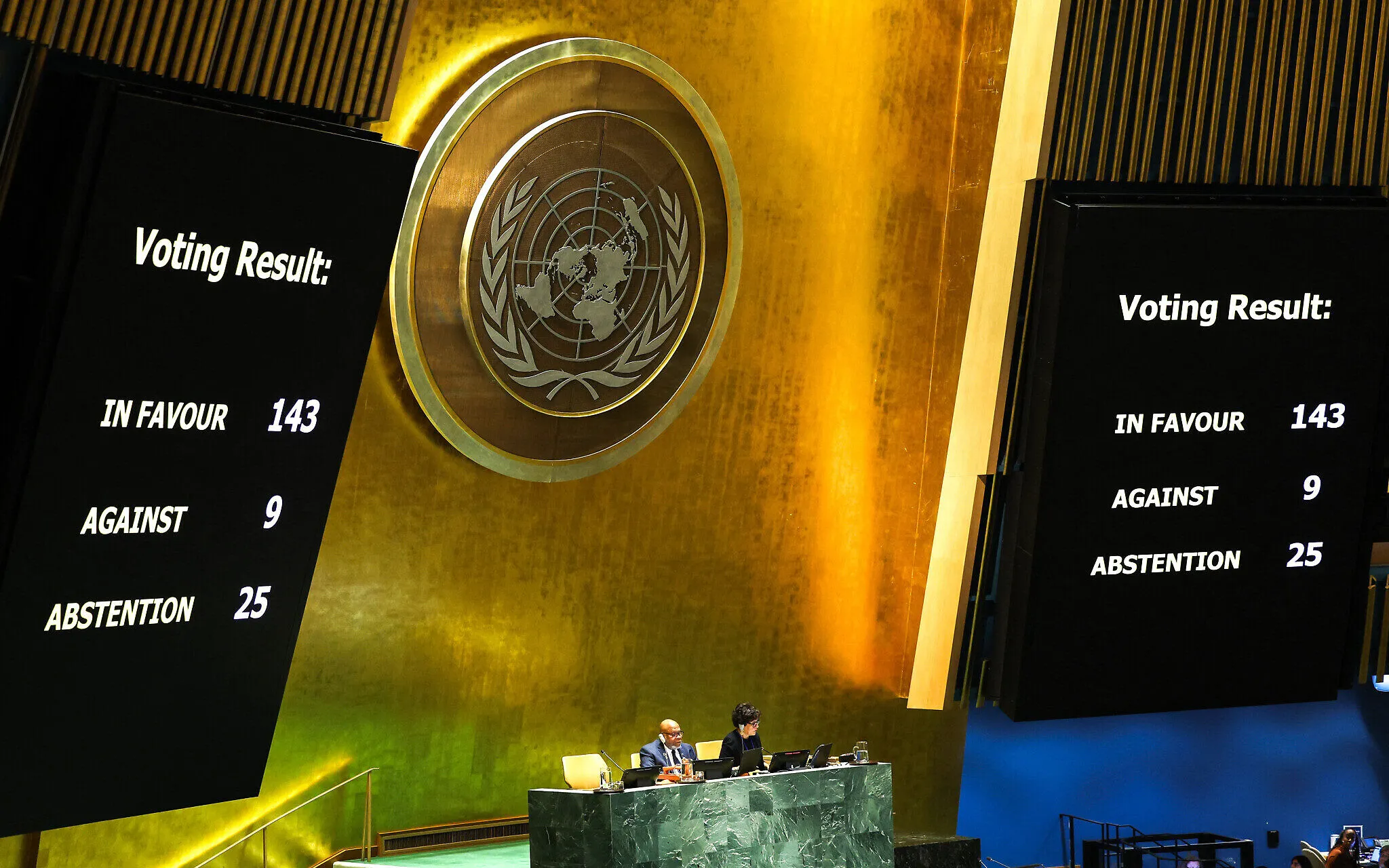 UN General Assembly Passes Resolution Backing Palestine Bid For Sovereign Statehood
