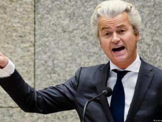 Dutch leadr Geert Wilders