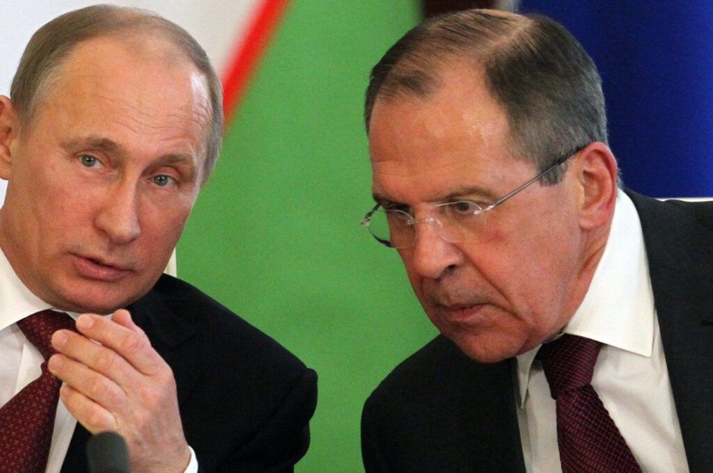 Russia's Putin and Lavrov