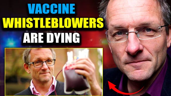 Could the death of Dr. Michael Mosley have had anything to do with his work analyzing his own body's response to the Covid vaccines?