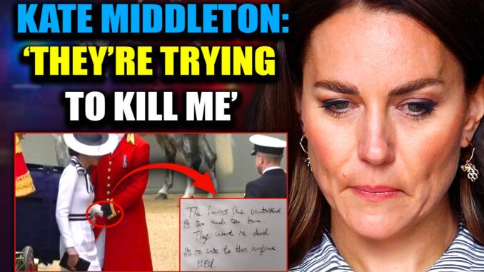 Bombshell new evidence has emerged proving Kate Middleton was fearing for her life late last year, as investigators, palace insiders and those who had chance encounters with Middleton come forward to expose the truth behind her disappearance and the dark occult traditions that continue to guide the rituals of the elite.