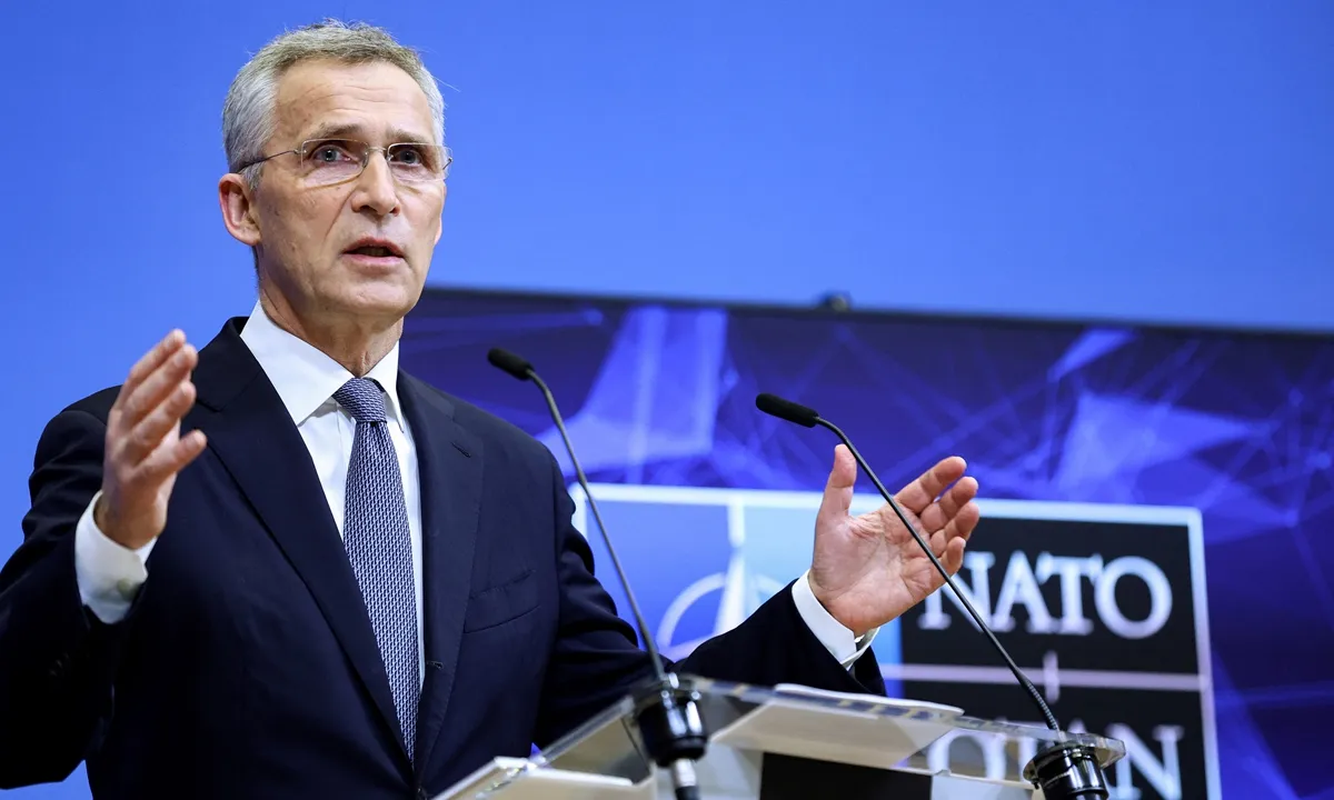 NATO Chief Says China Should Be Punished For Helping Russia
