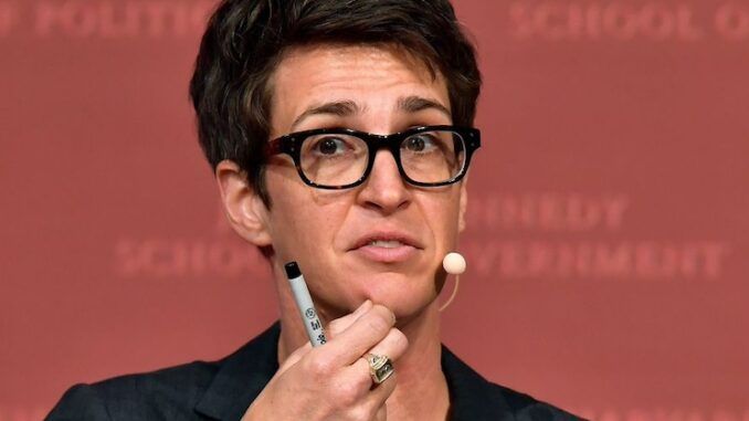 Rachel Maddow warns Trump planning to throw MSM journalists into concentration camps.