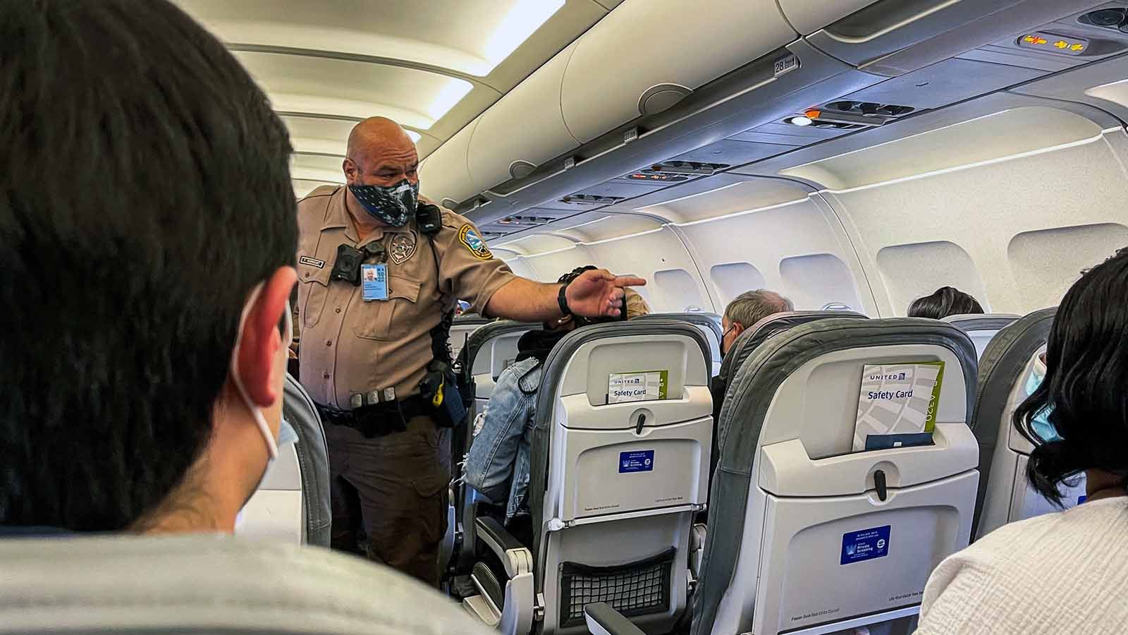 Misgendering flight attendant